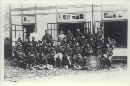Industrial School band, Baguio, 1910-1930