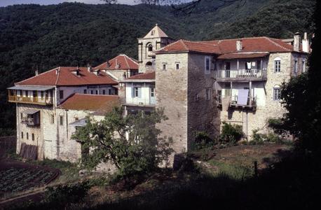 General view of Konstamonitou Monastery
