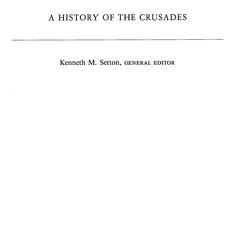 Volume VI: The impact of the Crusades on Europe