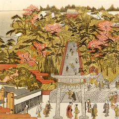 View of Atago Hill in Shiba, from the series Elegant Perspective Pictures
