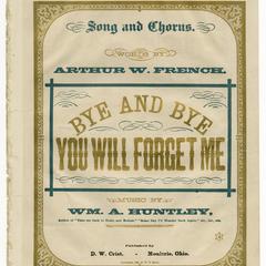 By-and-by you will forget me