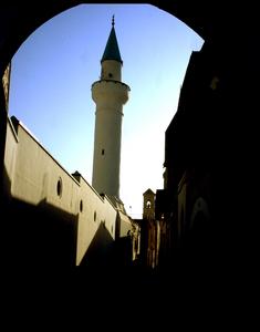 Minaret in the Tripoli Medina
