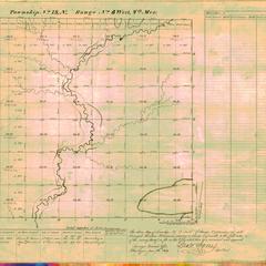 [Public Land Survey System map: Wisconsin Township 19 North, Range 08 West]