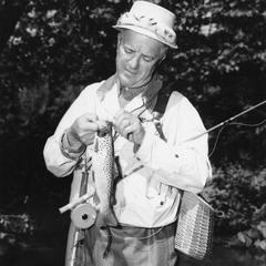 Staber Reese trout fishing