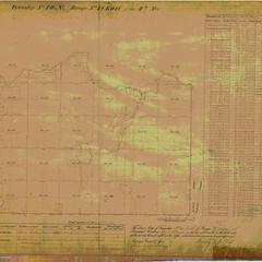 [Public Land Survey System map: Wisconsin Township 40 North, Range 18 East]