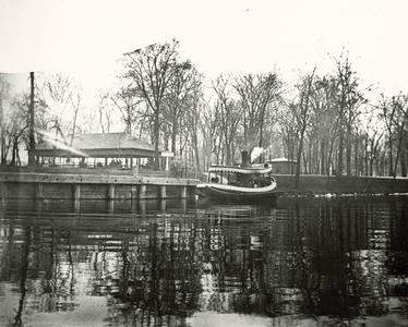 Boat Moored at Riverside Park