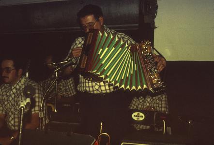 Jerry Schneider plays button accordion