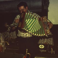 Jerry Schneider plays button accordion