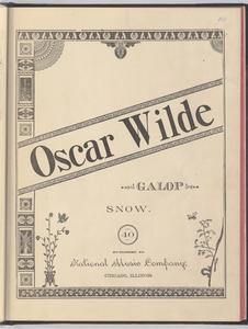 Oscar Wilde galop
