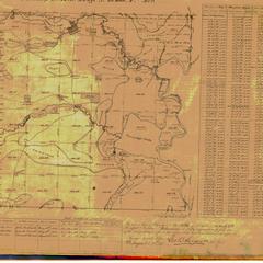 [Public Land Survey System map: Wisconsin Township 21 North, Range 13 East]
