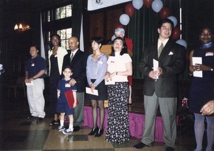 Graduates at 1998 Multicultural Graduation Celebration