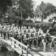 Marching band parade