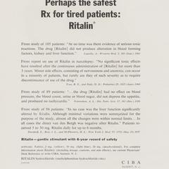 Ritalin advertisement