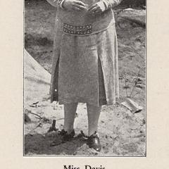 Miss Davis, Barnard Hall