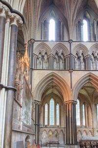 Worcester Cathedral interior nave