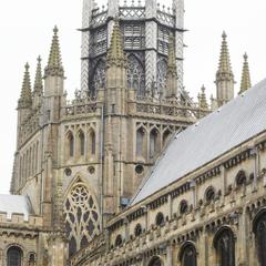 Ely Cathedral exterior Octagon from the northwest