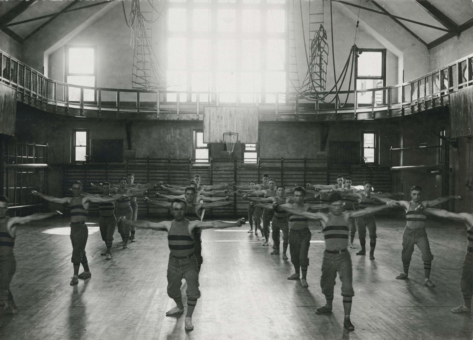 ‎Gymnasium class - UWDC - UW-Madison Libraries