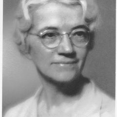 Helen T. Parsons, professor of nutrition in home economics, 1942