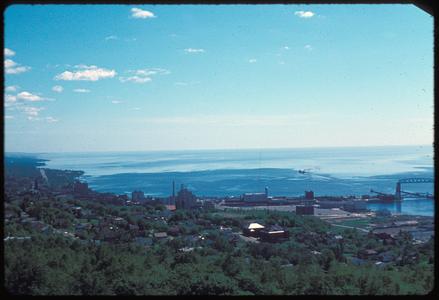 Overview of Lake Superior shore