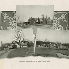 Residence and stables of J. H. Moore