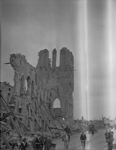 Ruins of the Cloth House in Ypres