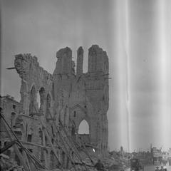 Ruins of the Cloth House in Ypres