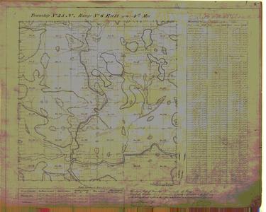 [Public Land Survey System map: Wisconsin Township 35 North, Range 06 East]