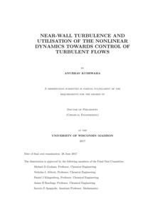 Near-wall turbulence and utilisation of the nonlinear dynamics towards control of turbulent flows