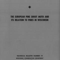 The hemlock borer ; The European pine shoot moth and its relation to pines in Wisconsin