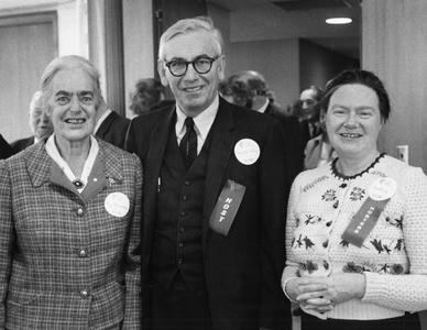 H. Edwin Young and Phyllis Smart Young with Elizabeth Brandeis
