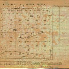 [Public Land Survey System map: Wisconsin Township 11 North, Range 10 East]