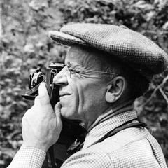 Profile, using camera, 1935