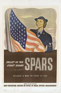 Coast Guard SPARS recruiting poster
