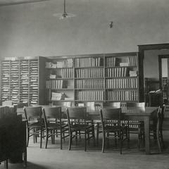 Library in Old Main