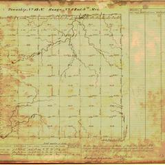 [Public Land Survey System map: Wisconsin Township 13 North, Range 01 East]