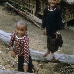 Ethnic Phuan children