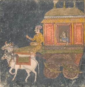 Chariot Drawn by a Pair of Bulls