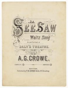 See-saw waltzes
