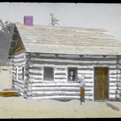 Log school house, District Number Two, Southport