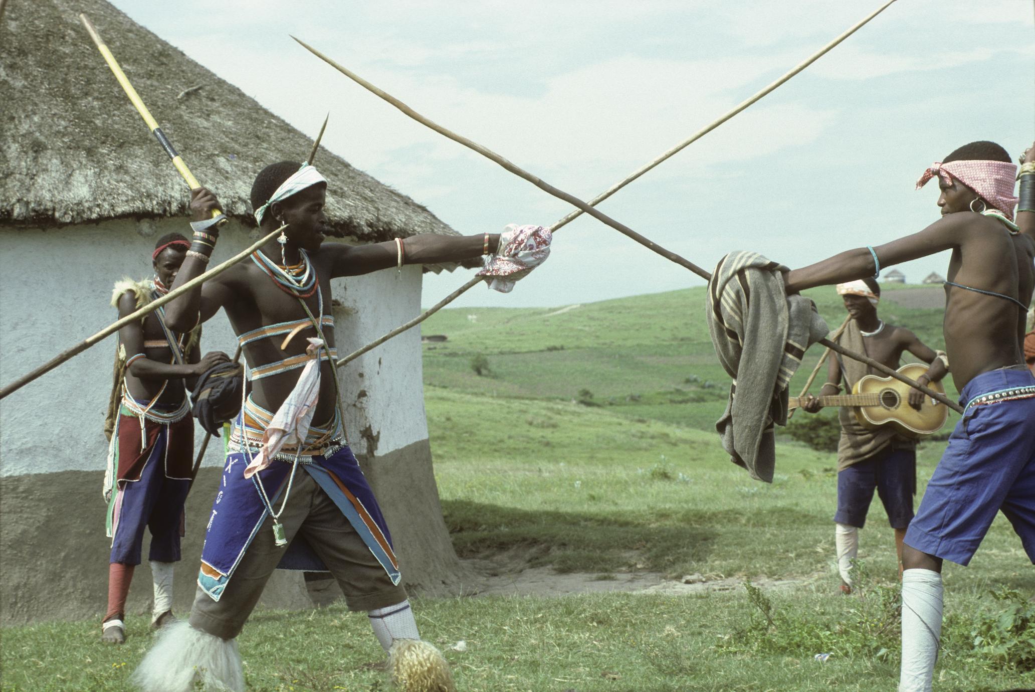 South African townships take stick-fighting tradition into new