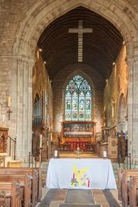 St Michael's Church Ledbury, chancel, interior