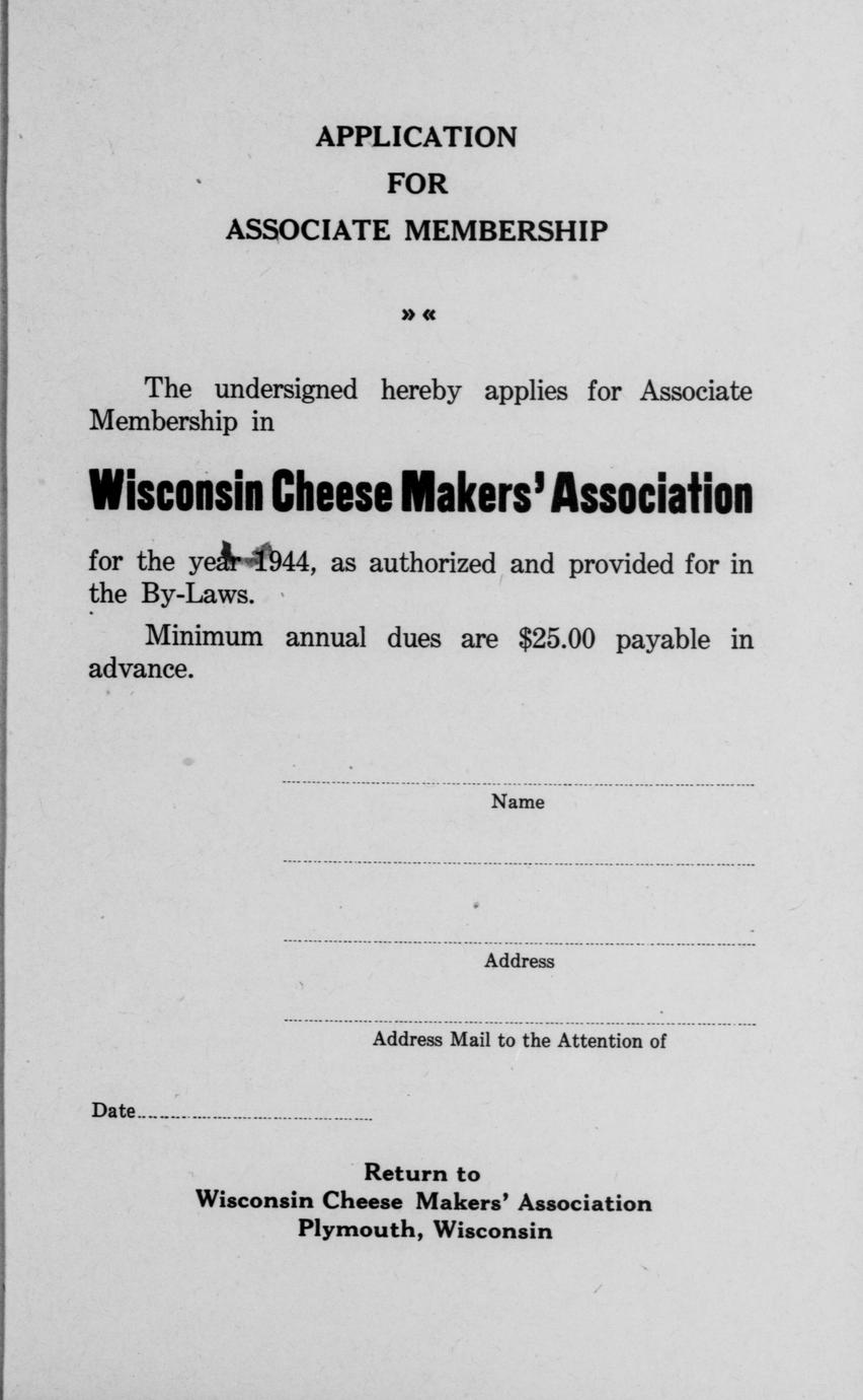 Wisconsin Cheese Makers' Association proceeding of the 52nd annual