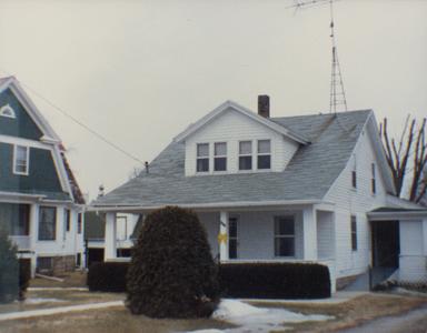 Berigan family home on Mill Street in Fox Lake, Wisconsin