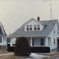 Berigan family home on Mill Street in Fox Lake, Wisconsin