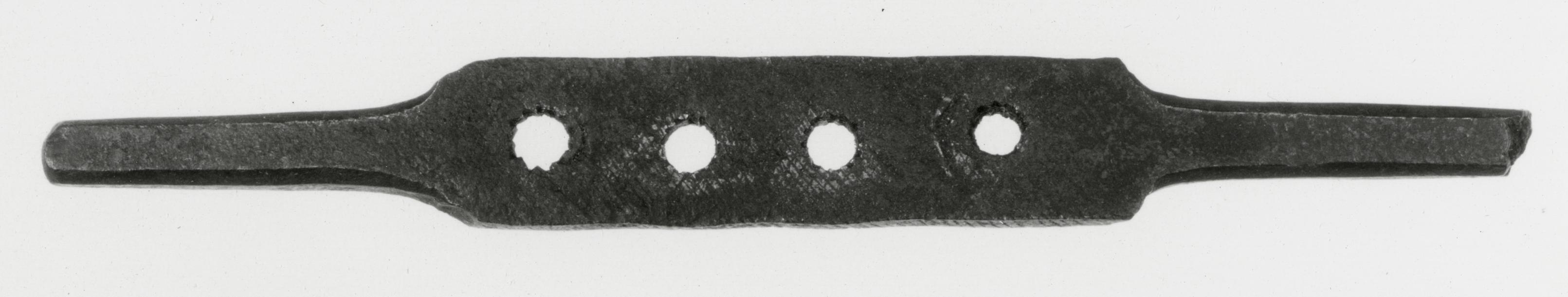 Black and white photograph of a pinion cutter.