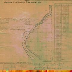 [Public Land Survey System map: Wisconsin Township 30 North, Range 20 West]