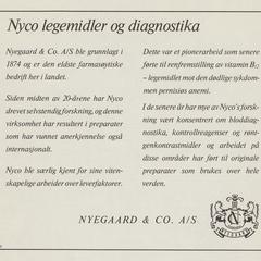 Nyegaard & Co advertisement
