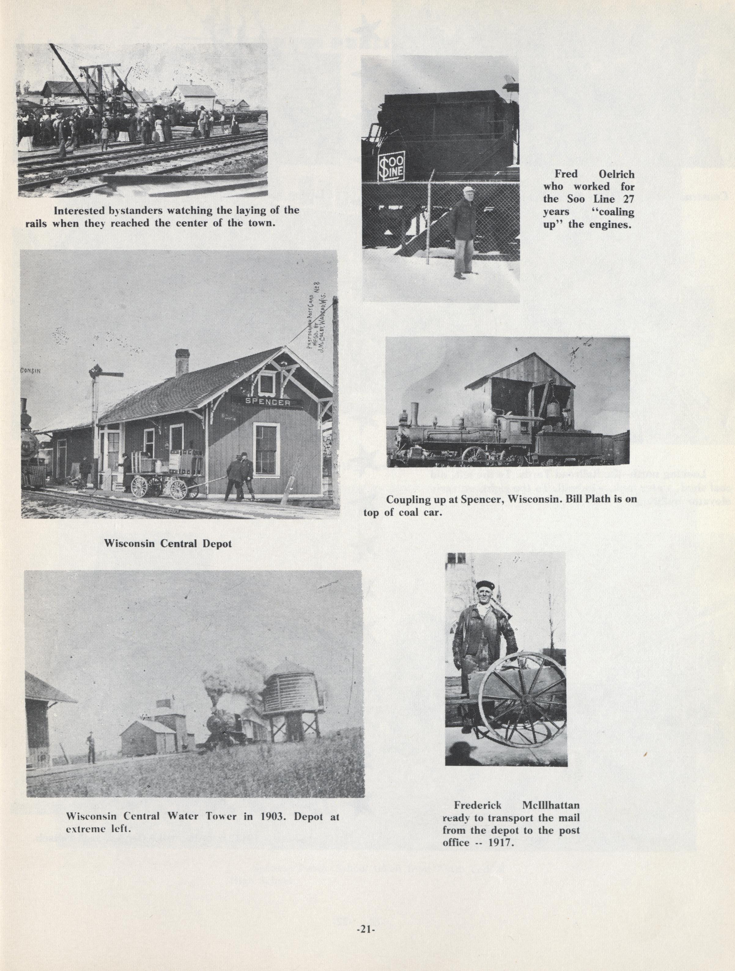 Spencer, Wisconsin, 18741974 Full view UWDC UWMadison Libraries