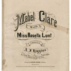 Mabel Clare
