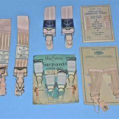 Garters, girdles, supporters